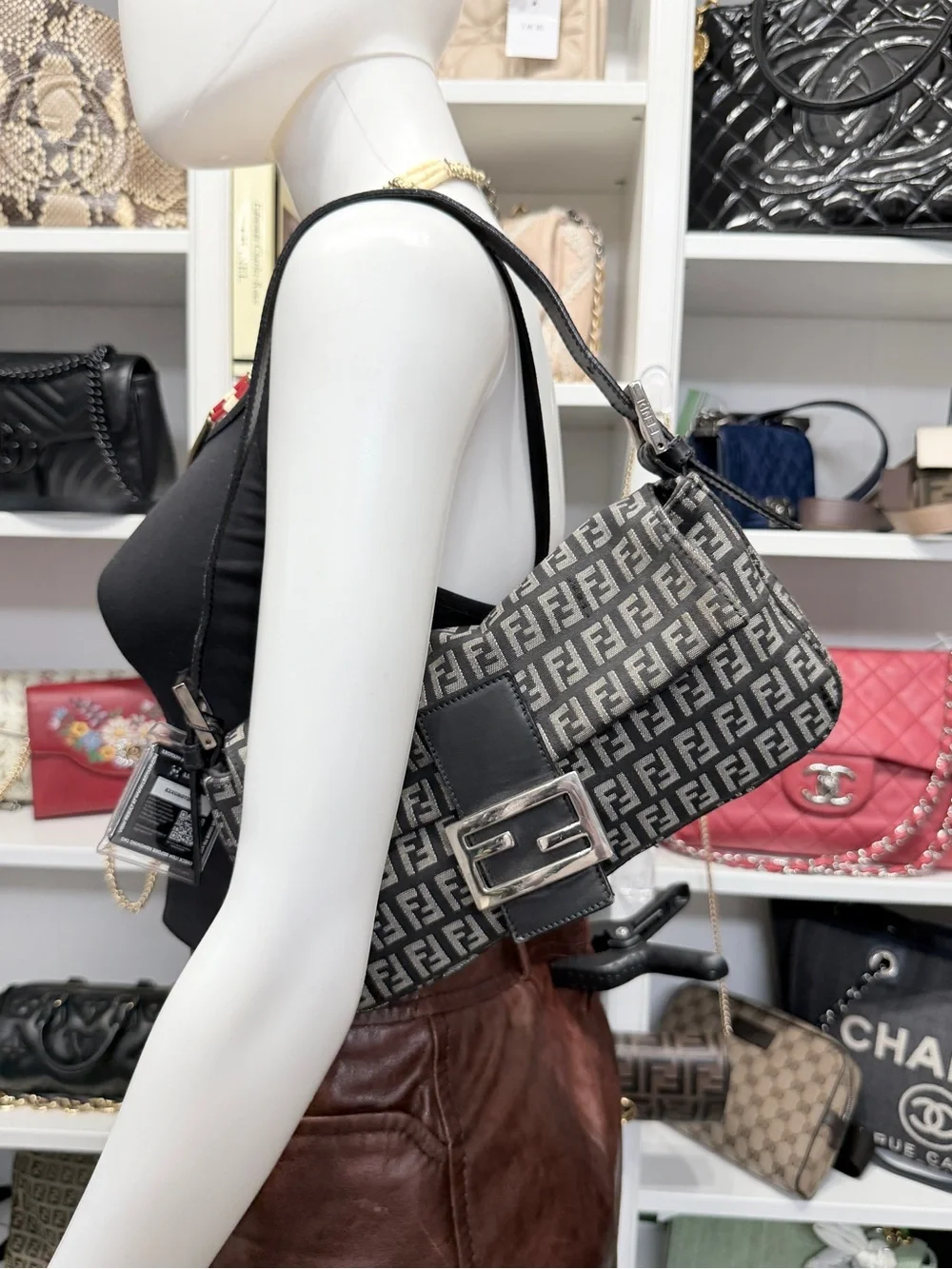 Fendi authentic black